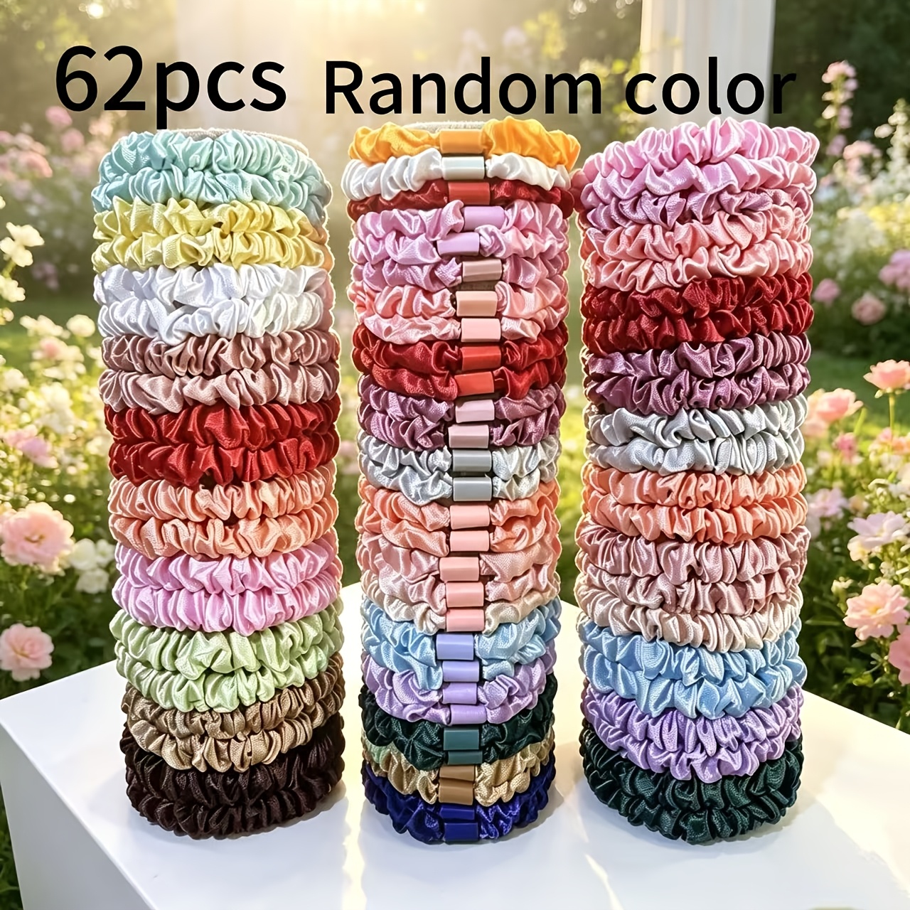 48pcs Stylish Hair Tie Set for Daily Outings