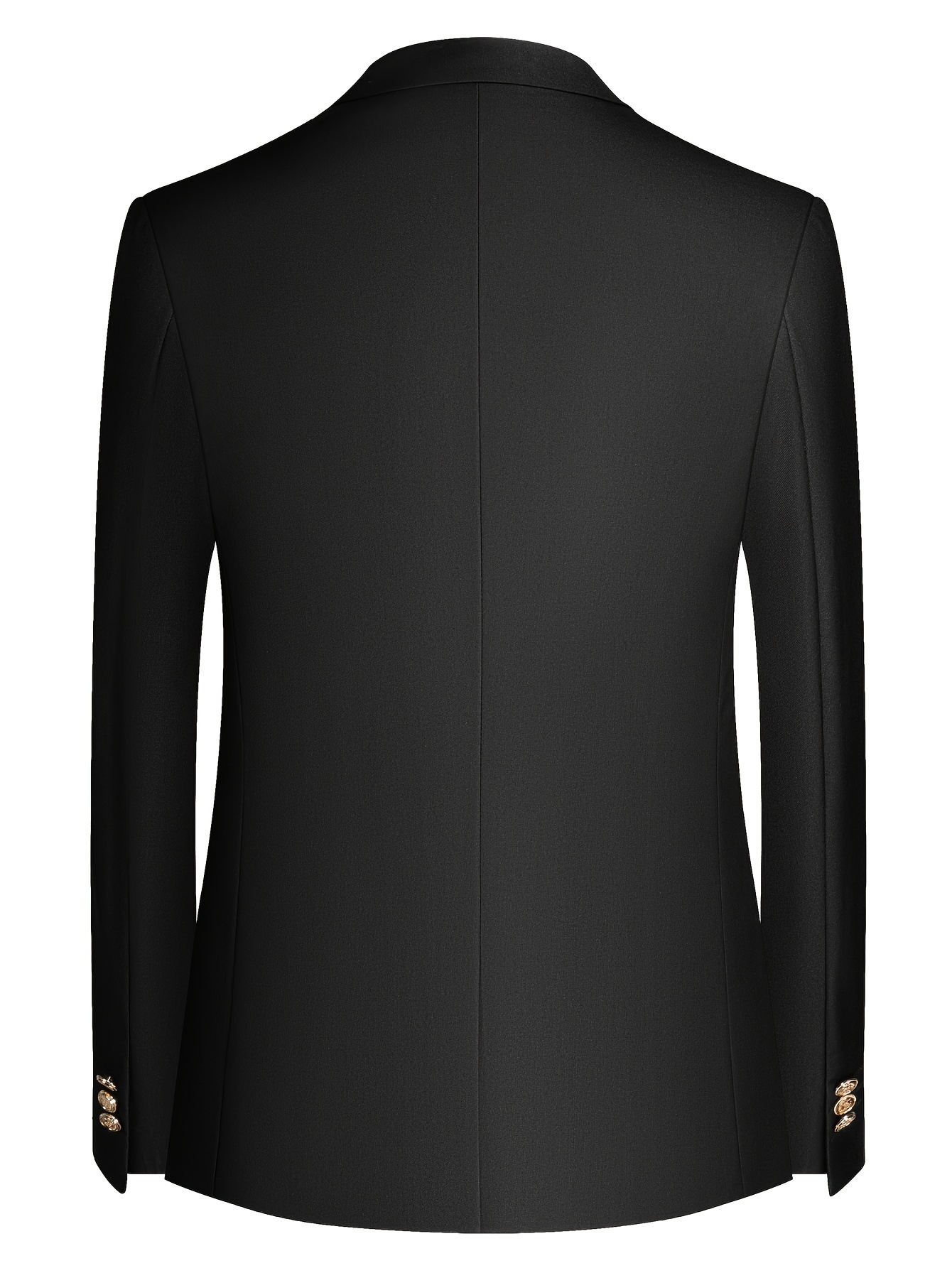 single breasted suit jacket solid - Temu Japan