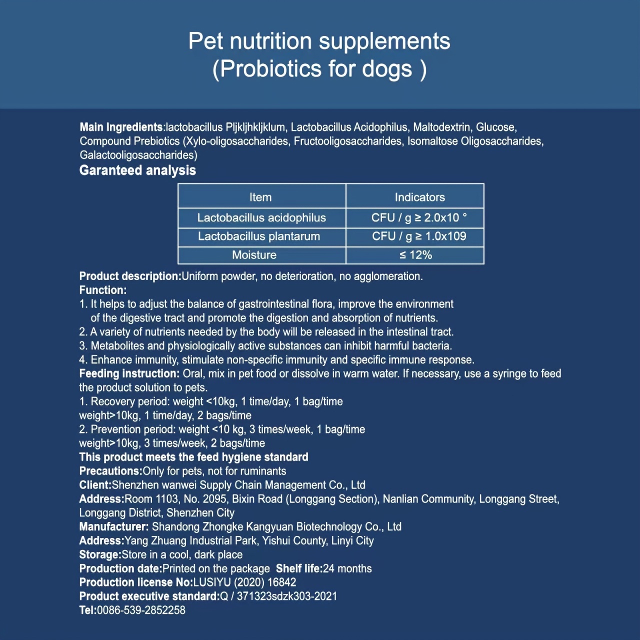 Dog Probiotics Digestive Enzymes Support Temu