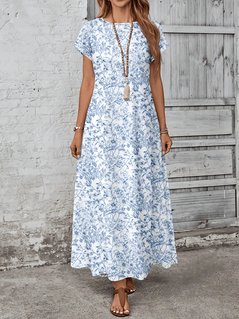 loose straight dress styles Ontre 2025 New Minimalist Loose Straight Dress, Elegant Style Women's Sleeveless Round Neck Dress, Special Fabric Material Straight Short Dress, Versatile Daily Wear, 2025 New Wedding, Beach, Bohemian Style Vacation Outfit, Summer