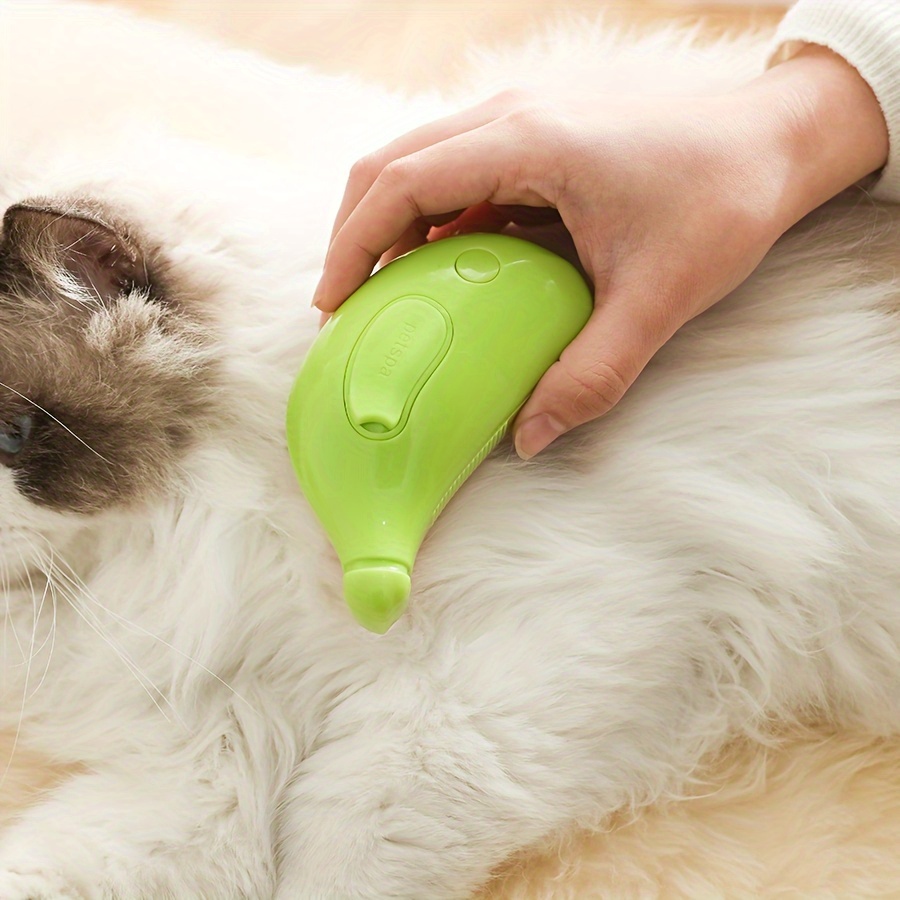 Self cleaning Massage Comb Usb Charging Cat Hair Removal - Temu