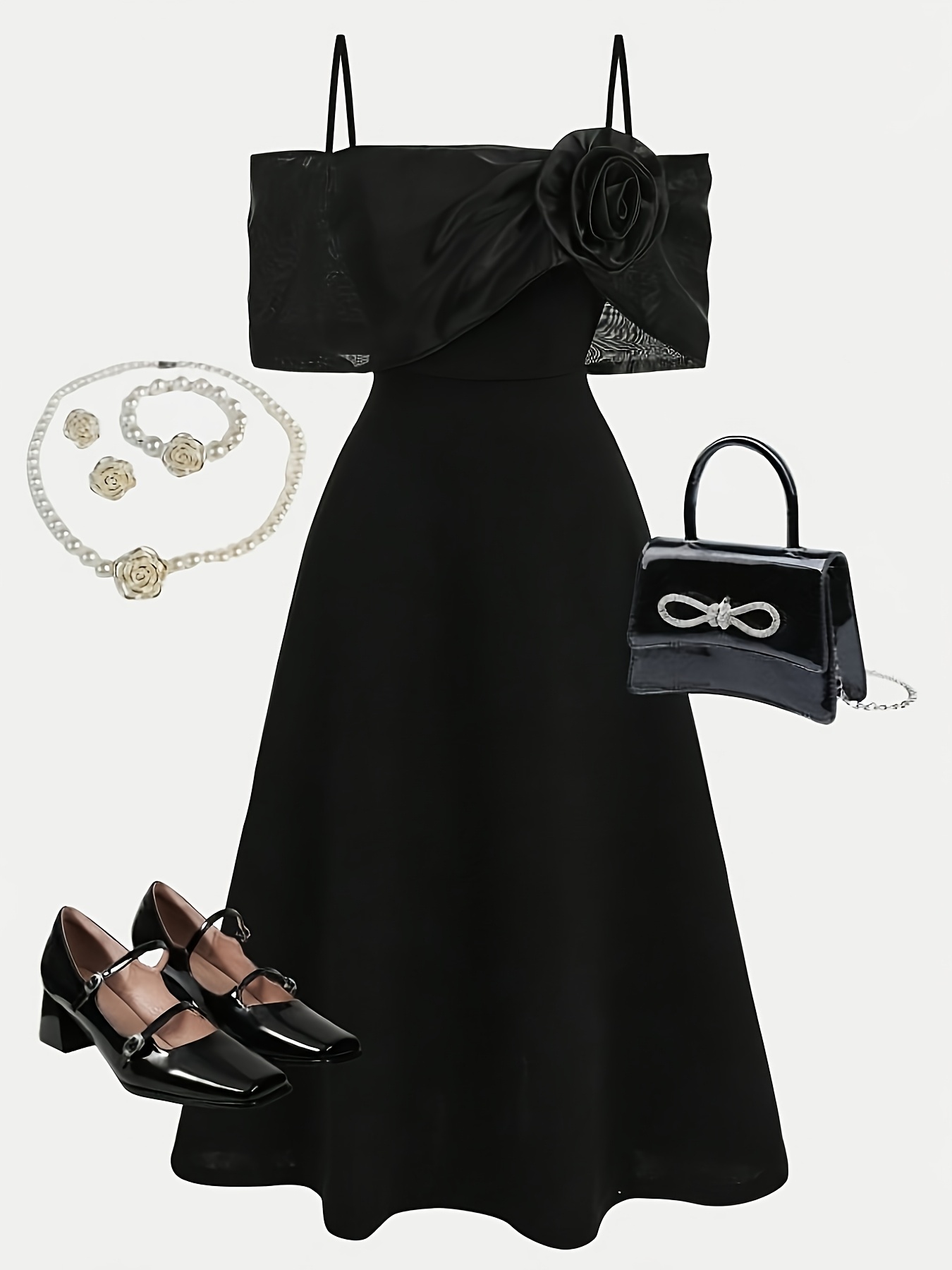 womens black dress shoes wide width Wide Width Black Leather Pumps – Sargasso and Grey USA main image 0