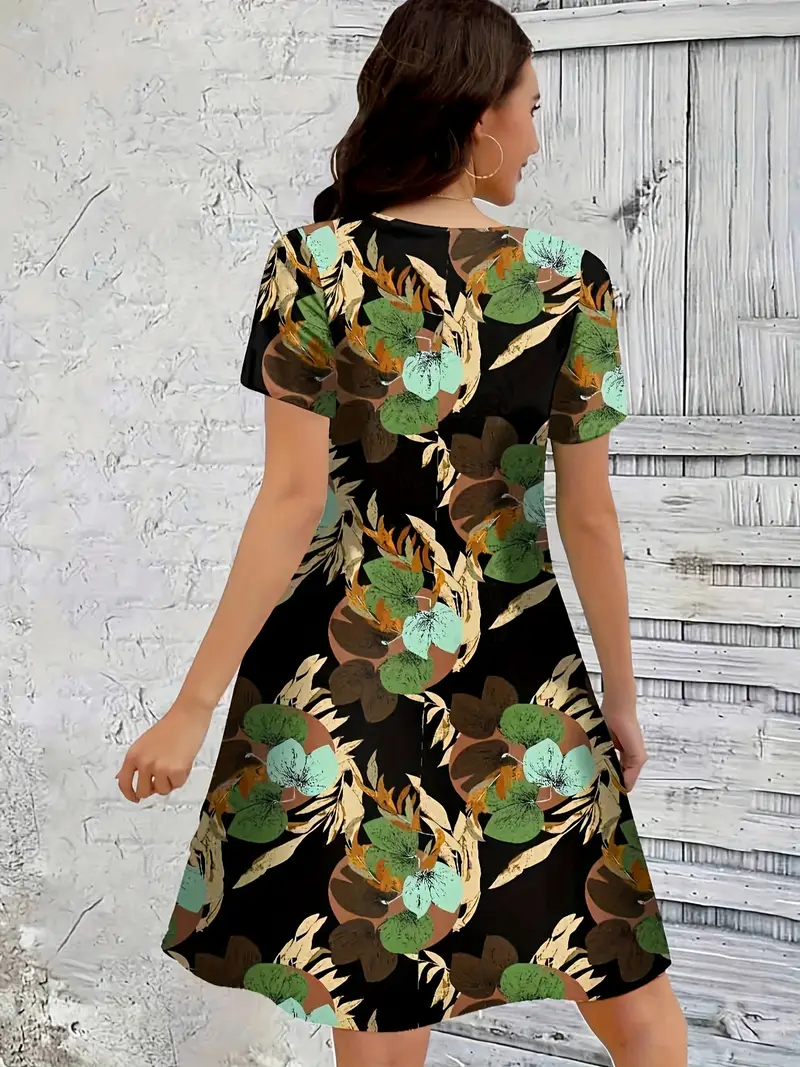 green and black summer dress Black & Green Midi Dress Design by Scarlet Sage at Pernia's Pop Up Shop 2026