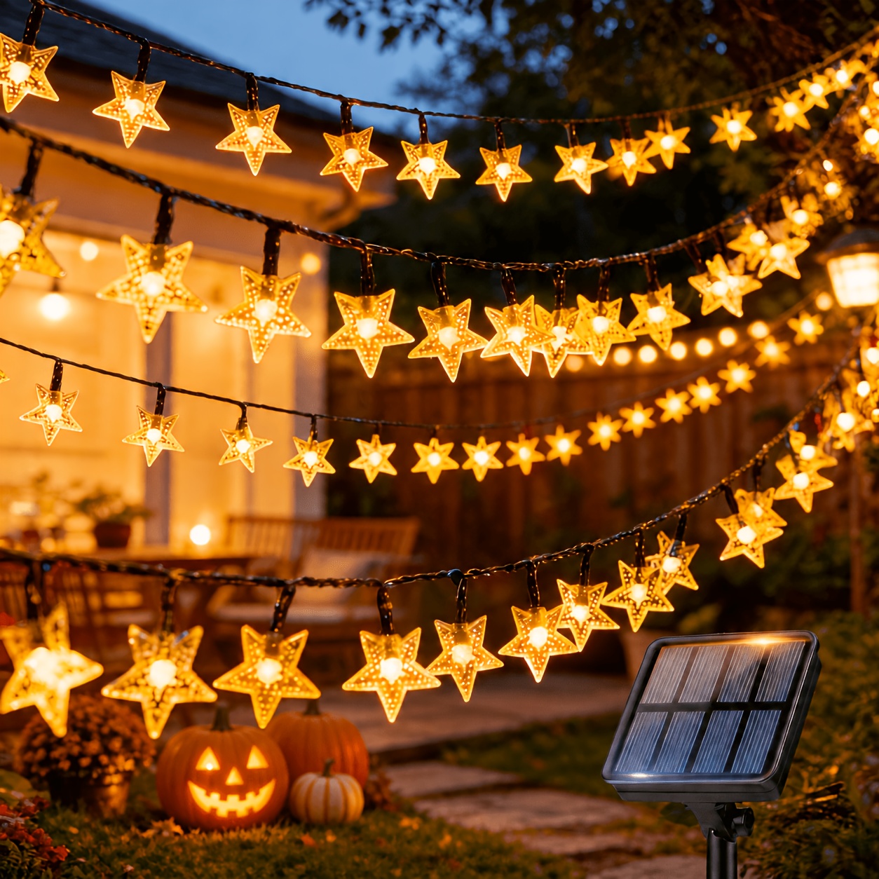 TEMU Star String Lights, 100/50/20 Led Fairy Lights, Ip44, 9 Led Fairy Lights Christmas Light, Room Decoration Indoor String Lights, Christmas