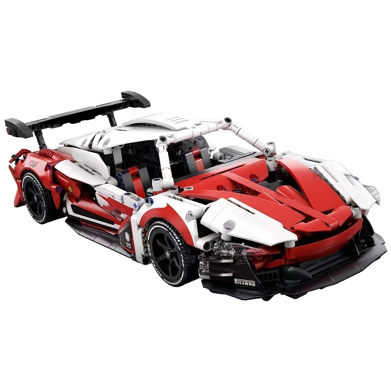 Image of 1211pcs, Cars And Building Blocks, 1:14 Car Parts, Puzzle Game Building Blocks, Challenging Patch Blocks, Bedroom Decoration/christmas/birthday Gifts/party Gifts, Suitable For 14 People And Above