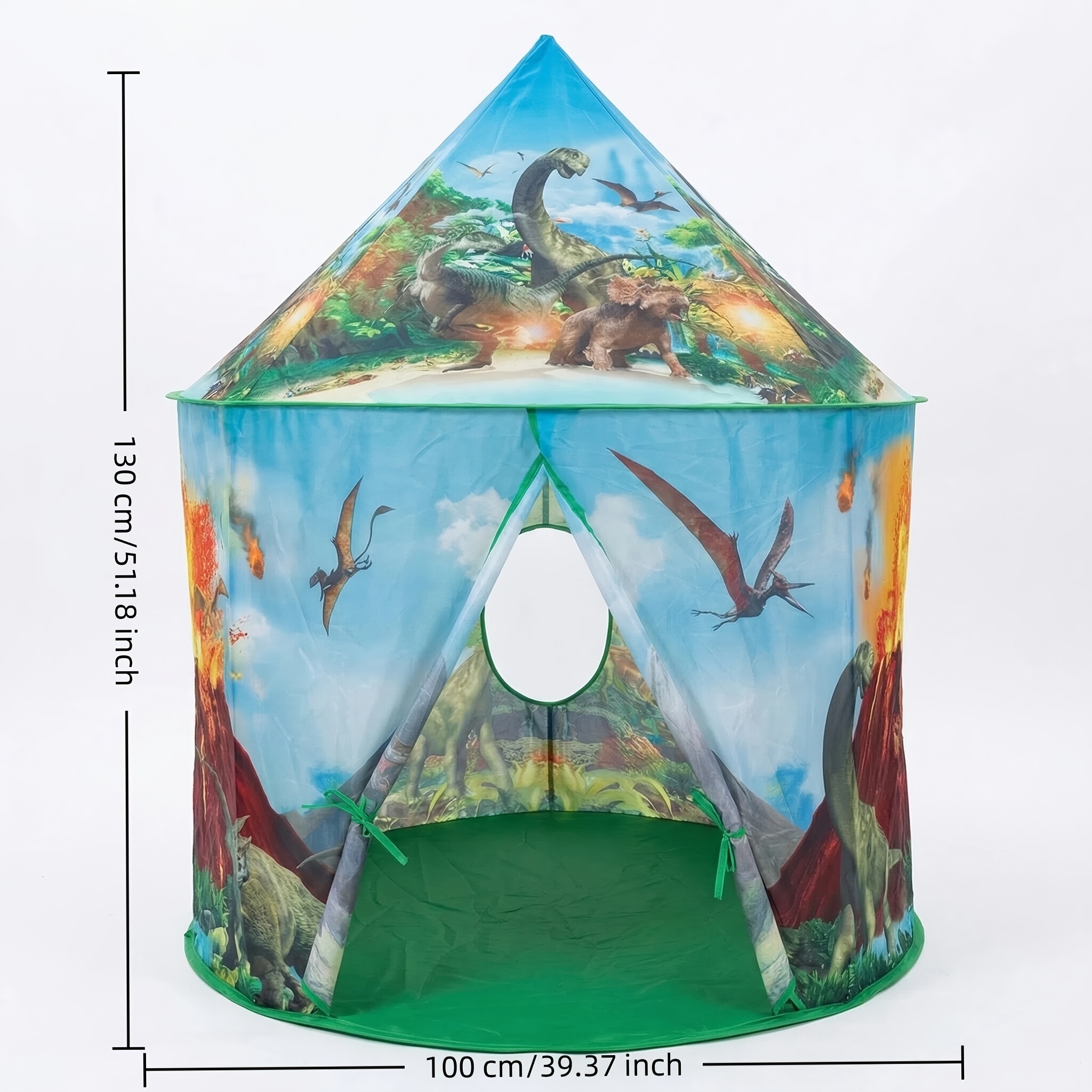 dinosaur tent sold on Temu United States