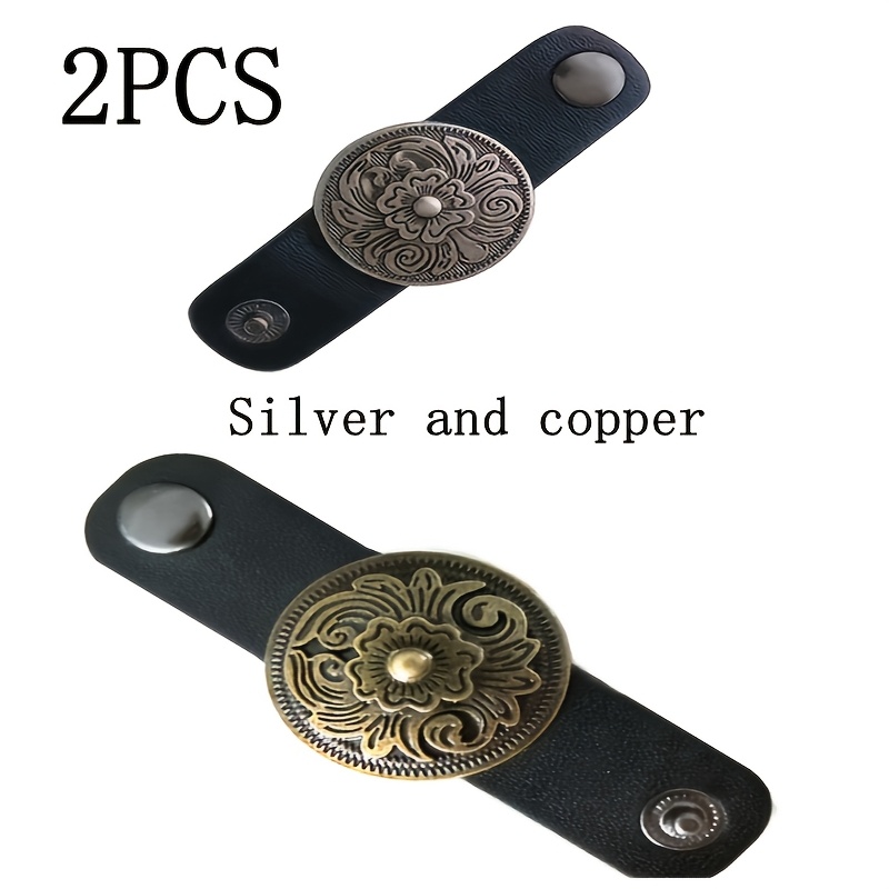 TEMU Fibbie per Sciarpa 2pz, Anelli di Fissaggio per Sciarpa, Fibbie Decorative Vintage Versatili per Sciarpa da , Clip per da