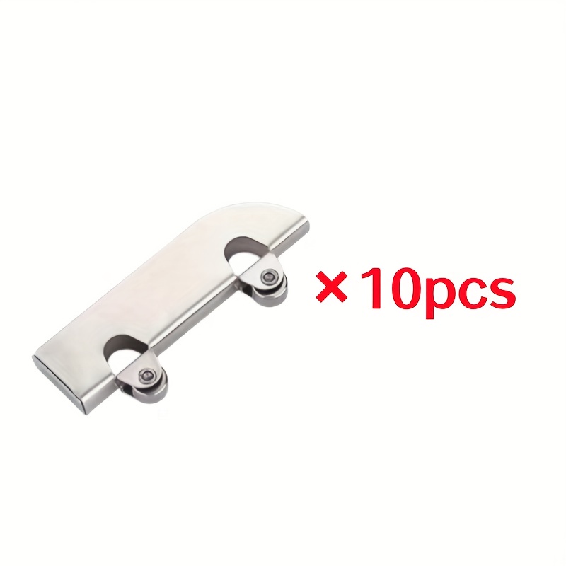 TEMU 2/4/6/10pcs Aircraft Clamp Wheels, Glass Sliding Door Clamp Track Rollers, Hardware Accessories, Suitable For Glass Installation