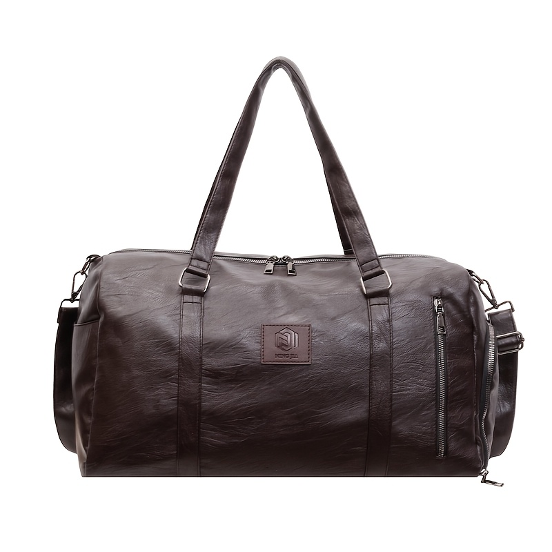 TEMU Fashionable Travel Bag For Business Trips, Lightweight And Spacious, For Sports, Short-distance Fitness, And , Hand Luggage Storage Organizer