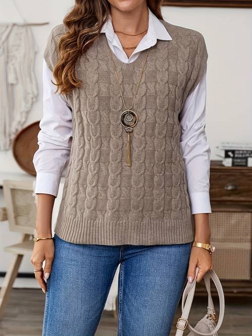 imagen del artículo suéter elegante de cuello sin para mujer - jersey de invierno con retorcido, a , moda otoño e invierno para looks casuales o formales, sofisticada, de calidad, estilo moderno