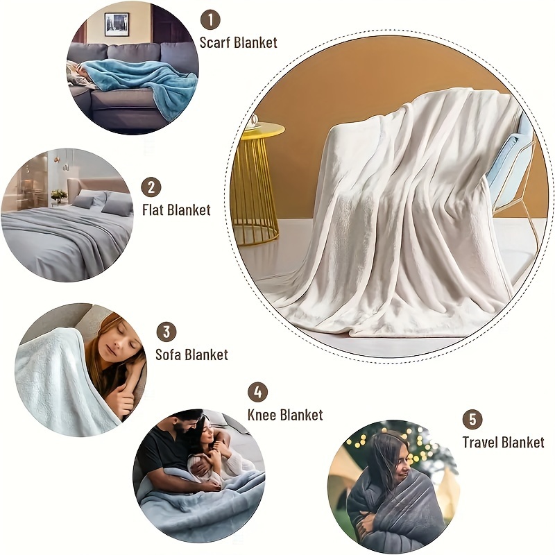 Custom Blanket with Pictures for Father's Day Gift