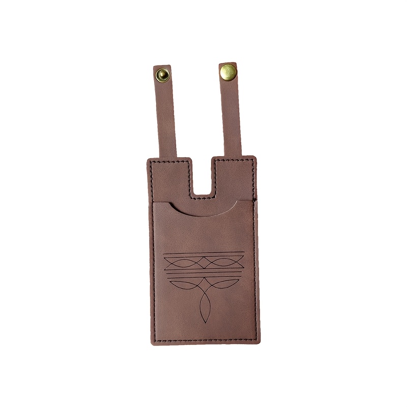 TEMU Western Boot Wallet With Snap Button, Small And Portable Coin Purse, Women's Multi-functional Storage Wallet, Unique Card Holder, Card Bag, ,