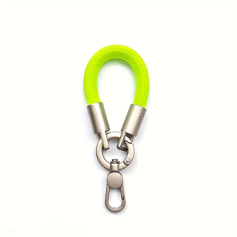 1pc 360-degree Rotatable Finger Strap, Ultra-mini Short Phone Lanyard. Versatile And Compact Anti-drop Anti-lost Cute Mobile Chain With A Universal Clip Included For A Sturdy Durable Short Cord