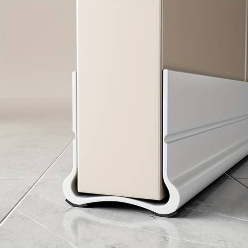 1 pack foldable door draft stopper door sweep for exterior and interior doors adjustable weather stripping door seal for cold insulation under door sweep for exterior and interior doors door seal blocker noise 37inch
