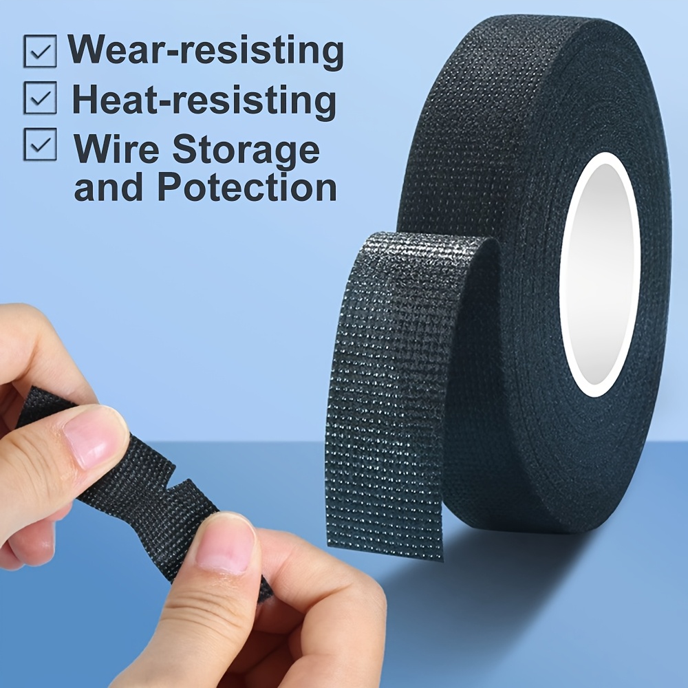 Heat-resistant Self-adhesive Tape, Waterproof Insulation Fabric For Automotive Wiring Harness, Cable Organizer And Protection