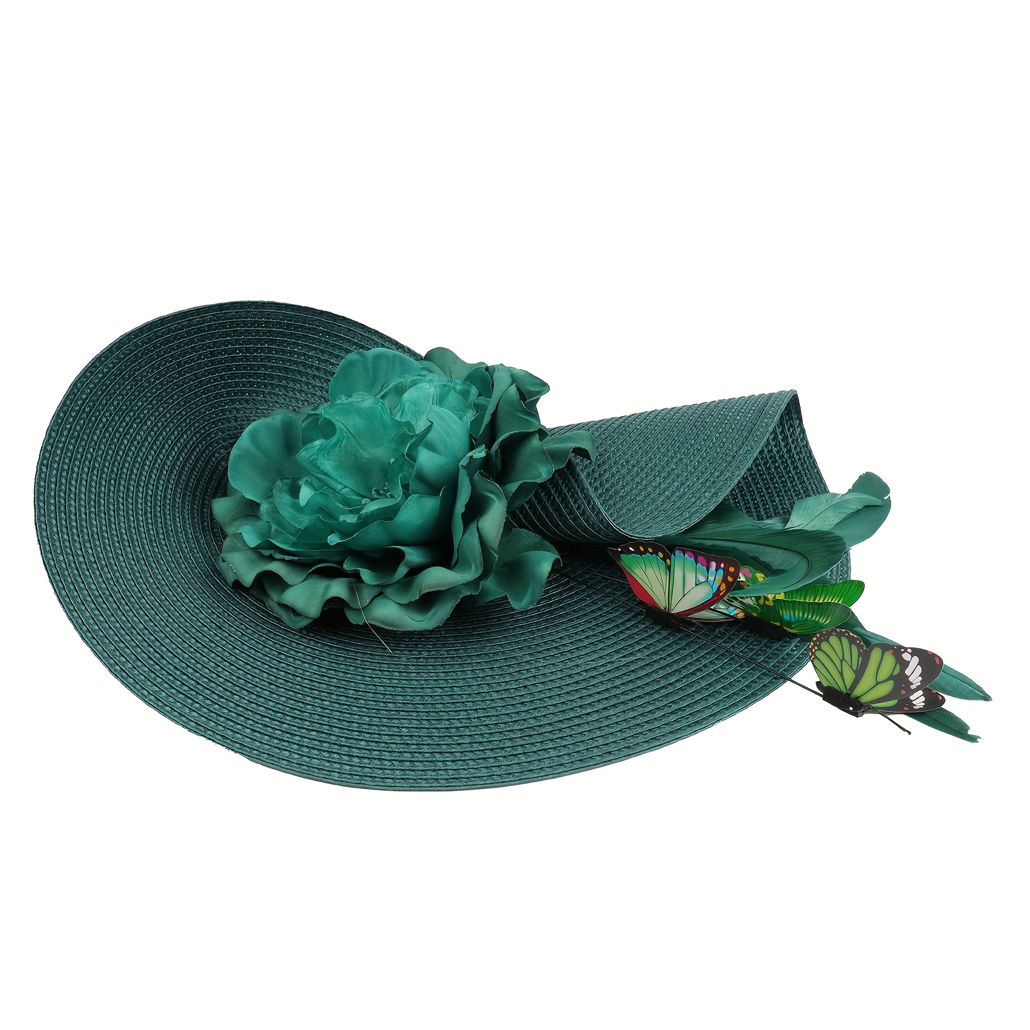 a fascinator hat featuring designs in - Temu Canada display picture 3