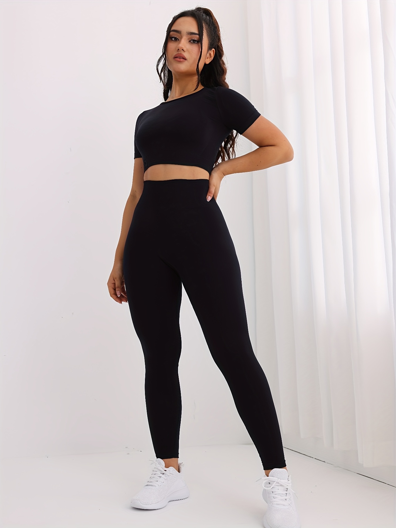 pantaloni a vita per donne sollevamento dei glutei, aderenti