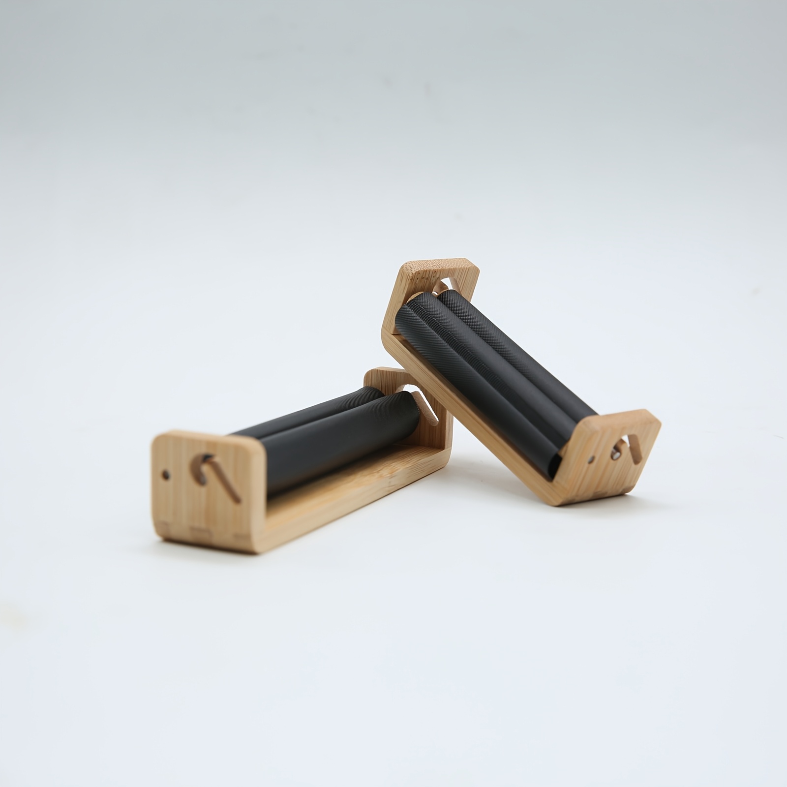 wooden cigarette roller natural wood colored practical manual cigarette roller