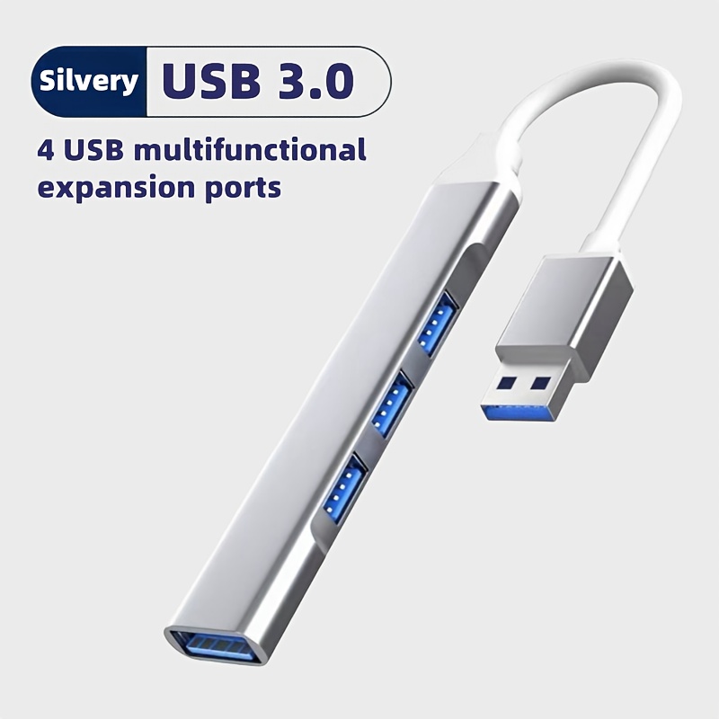 3-puerto usb 3.0 hub adaptador con conector tipo-c, diseño  , compatibilidad universal para teléfonos, teclados, ratones, dispositivos con alimentación usb, hembra a  ,   y reproducir, compacto para viajes detalles 3