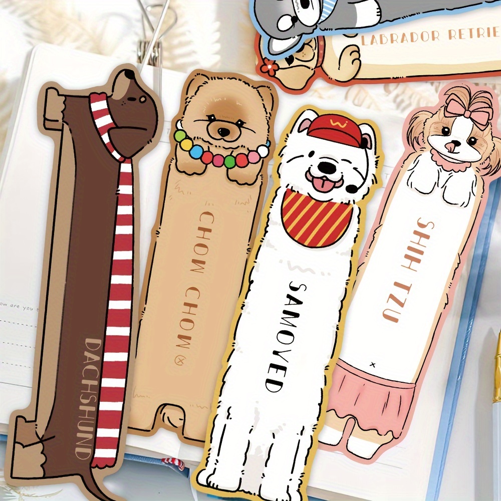 

30- Dog Bookmarks, Markers English , Assorted Dog Breeds For