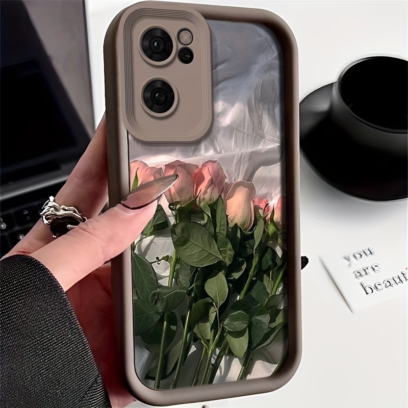 

Sky Ladder Painted Rose Phone Case For Reno7-4g Reno8-4g F21 Pro-4g Reno10/reno10 Pro Reno10 Pro+ 5g Reno11pro-5g A58-4g A74-4g F19-4g F19s A95-4g A76-4g A96-4g 9i-4g A36-4g K10-4g