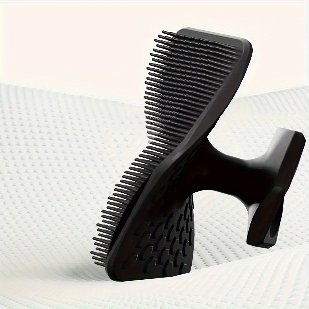 1pc Portable Silicone Beard Cleaning Brush, Foam Brush for Removing Dandruff, Suitable for Men'S Use