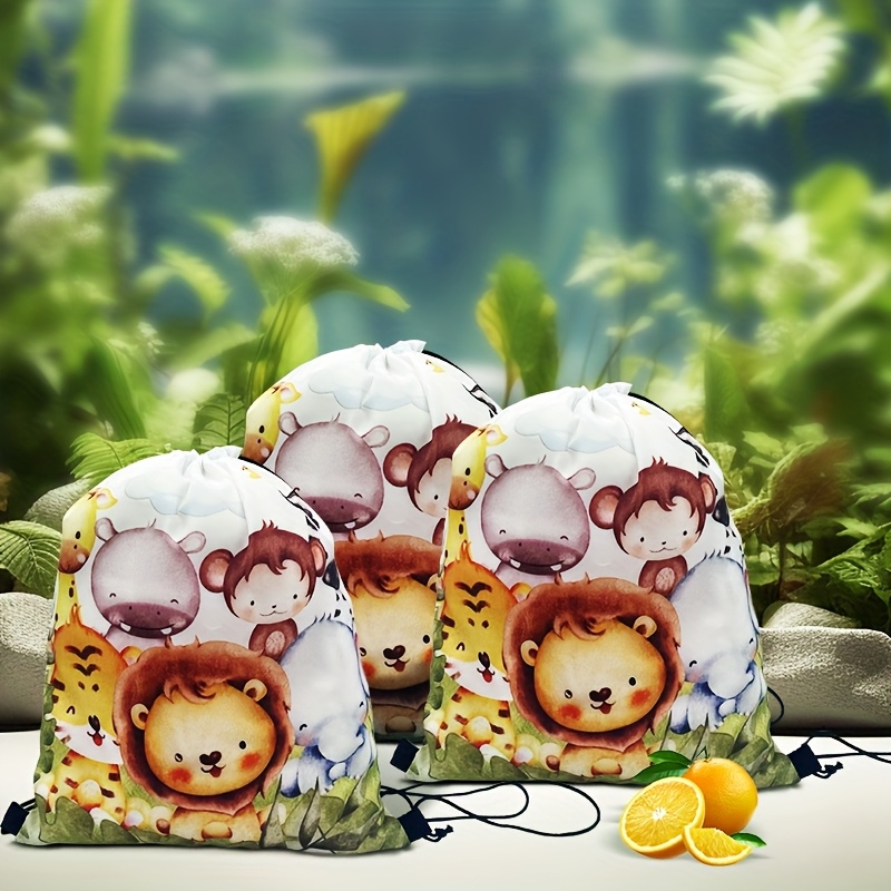animal drawstring bags party favors farm animal bags Temu Kuwait
