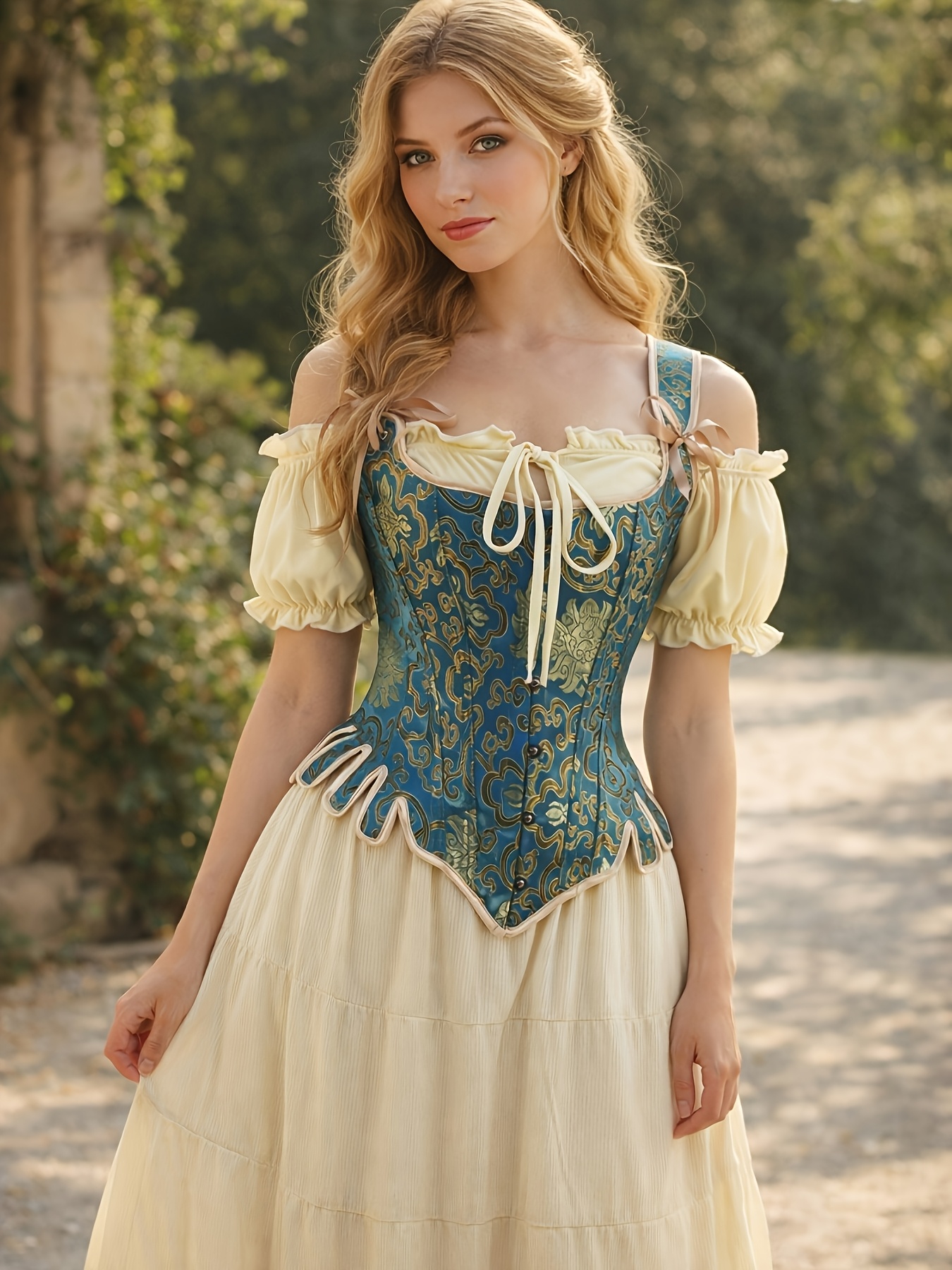 slim fit dress slacks Classic Victorian corset 1880s main image 0