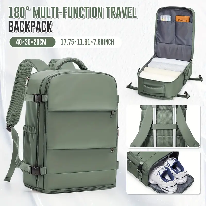 airline travel backpacks Laptop Backpack for Airlines Underseat for Men, WF6006 narwey Multiple zippered compartments on the front and back make it easy to access your belongings The 6 Best Carry-On Travel