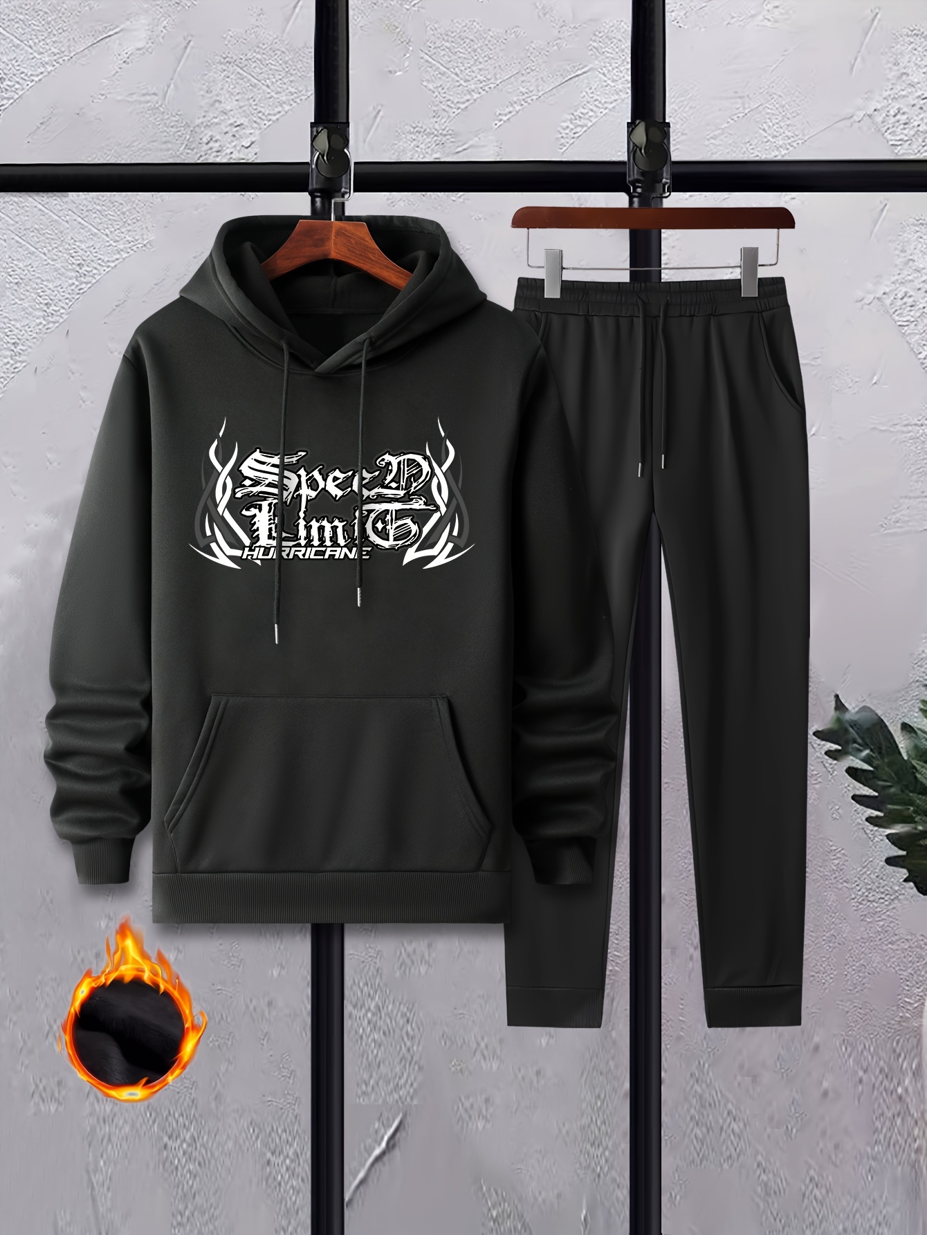 diseño graffiti en inglés sudaderas hombre Temu Ecuador