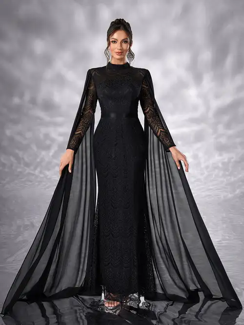 modest wedding guest dresses with sleeves These are Perfect for a Church Ceremony 84 cm / 31.5 PAOLA RIBONI Elegant Long Sleeve