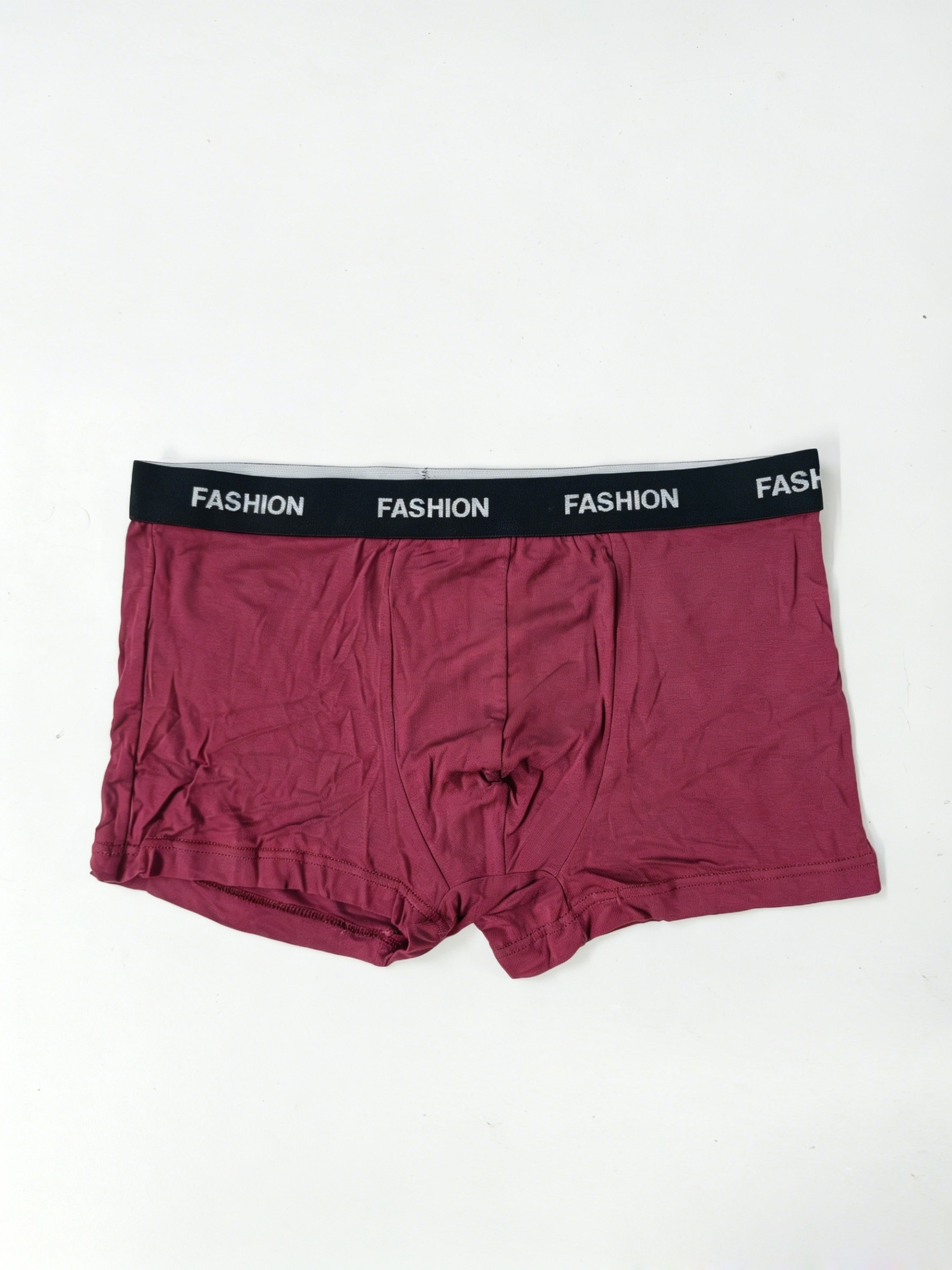 Random 1pc Men's Boxer Briefs, Solid Color Soft Underwear, Moisture Wicking & Breathable Fabric, Comfort Fit, S M L for Men, Basic Underwear, Everyday Boxers