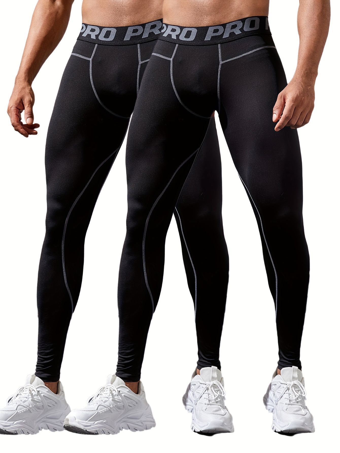 men's fit compression leggings quick dry polyester Temu Greece