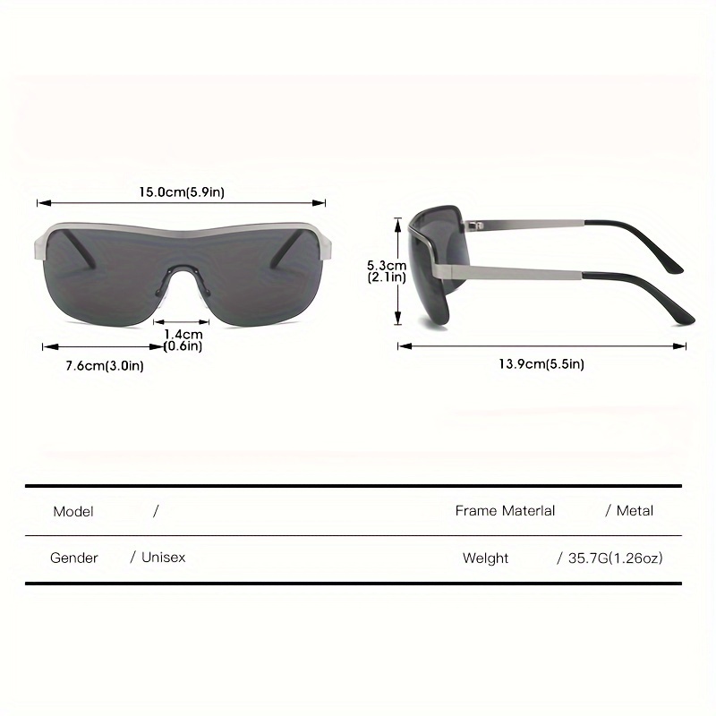 Yi Yan Half Frame Mountain Bike Glasses Metal Frame Pc Lens - Temu