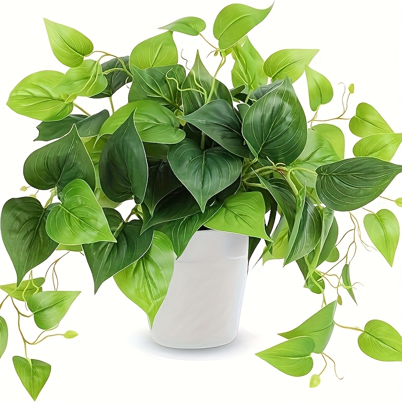 

Artificial Potted Plants Without Plastic Pots, Realistic Artificial Plants For Homes, Offices, Bathrooms, And Kitchens