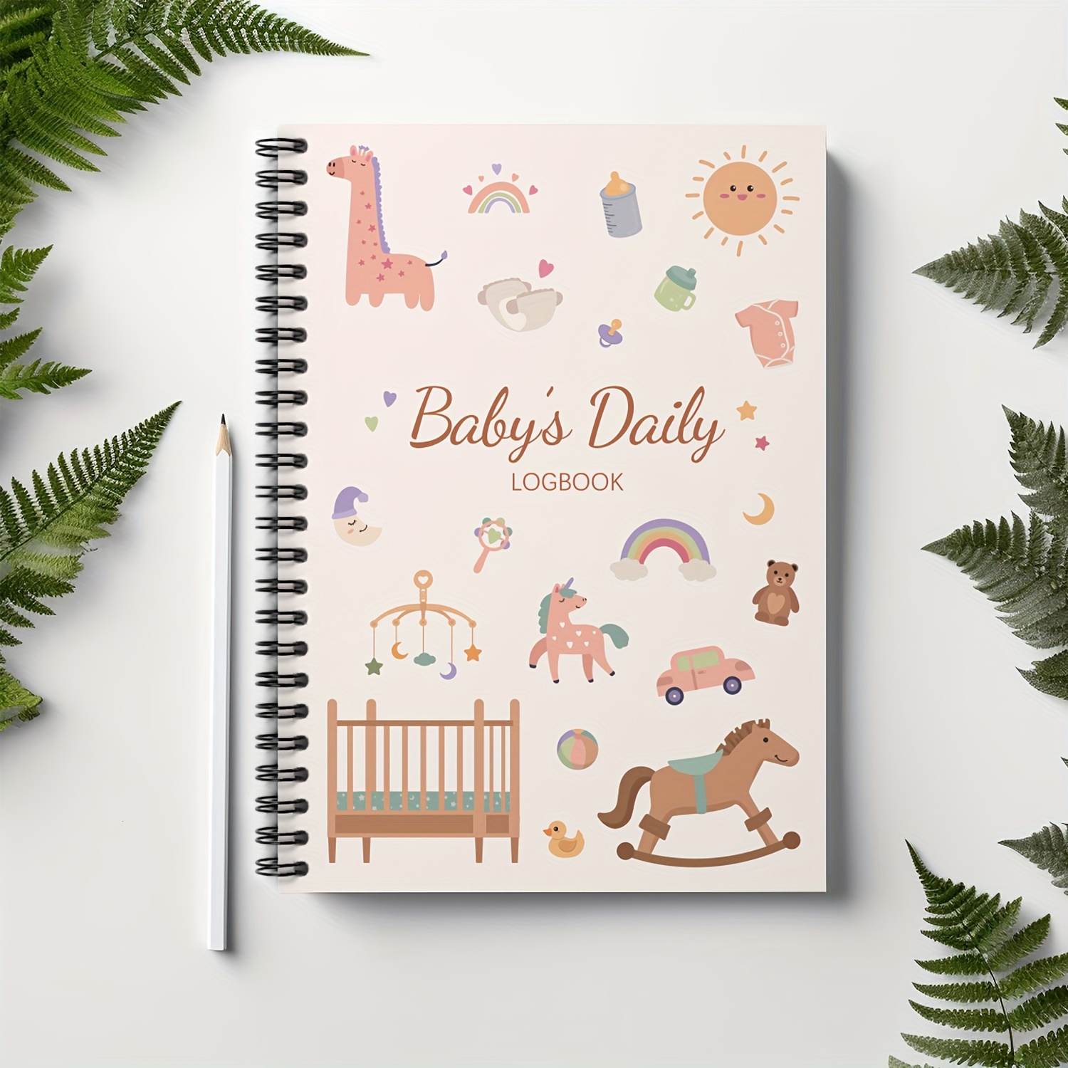 

1p Book Diary For New Moms, Suitable For New Parents To Record Care Plans And Feeding Diaries, Track And Monitor Nursing, Sleep, Feeding, Breastfeeding, 40 Sheets 80 Pages, Size A5