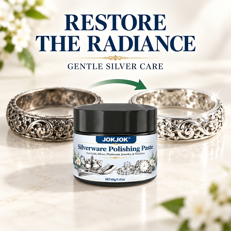 Household Silver Polishing Paste for Jewelry