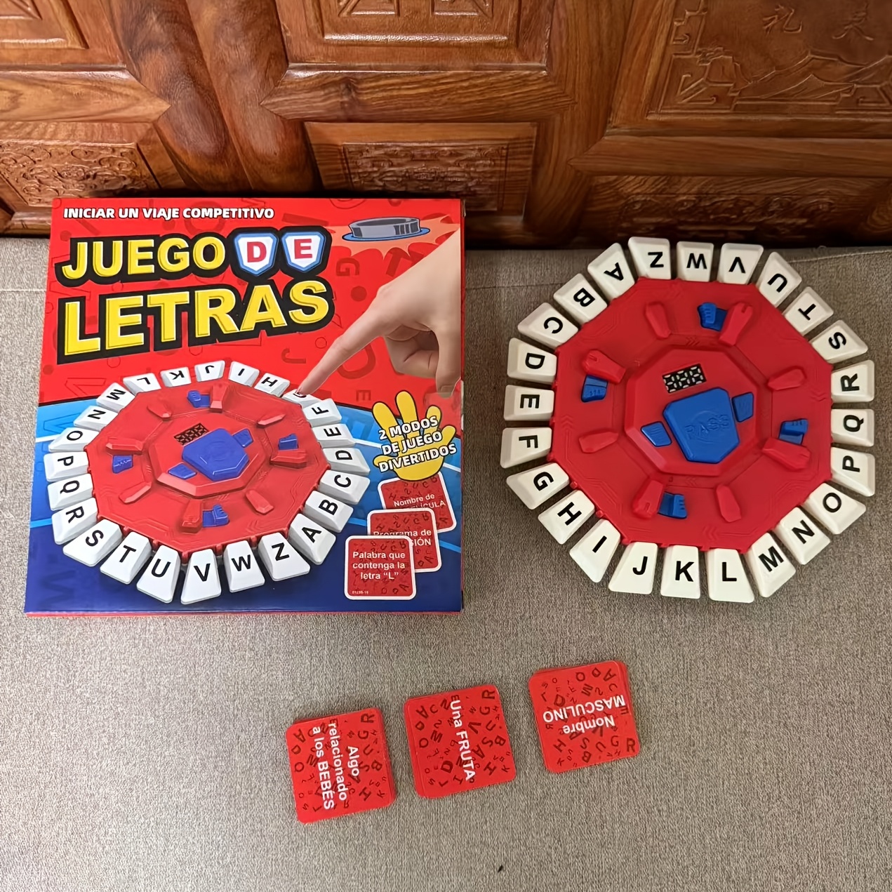 TEMU 35 Spanish Scene Cards + Timer Dial. Multiplayer Interaction To Improve Reaction Speed And . Party And Holiday Gift