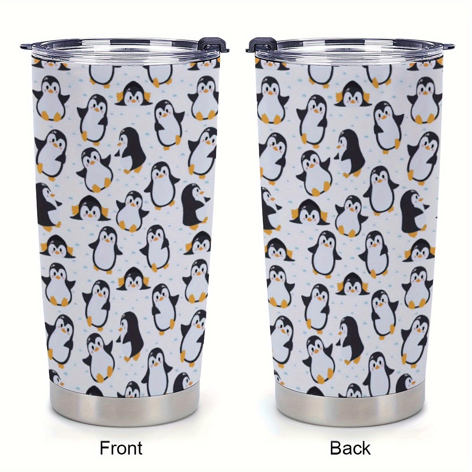 

1pc 20oz Cute For Men Women, Tumbler Cup, Gifts For Friends, Valentine's Day Gifts For Him Her, Insulated Travel Coffee Mug With Lid