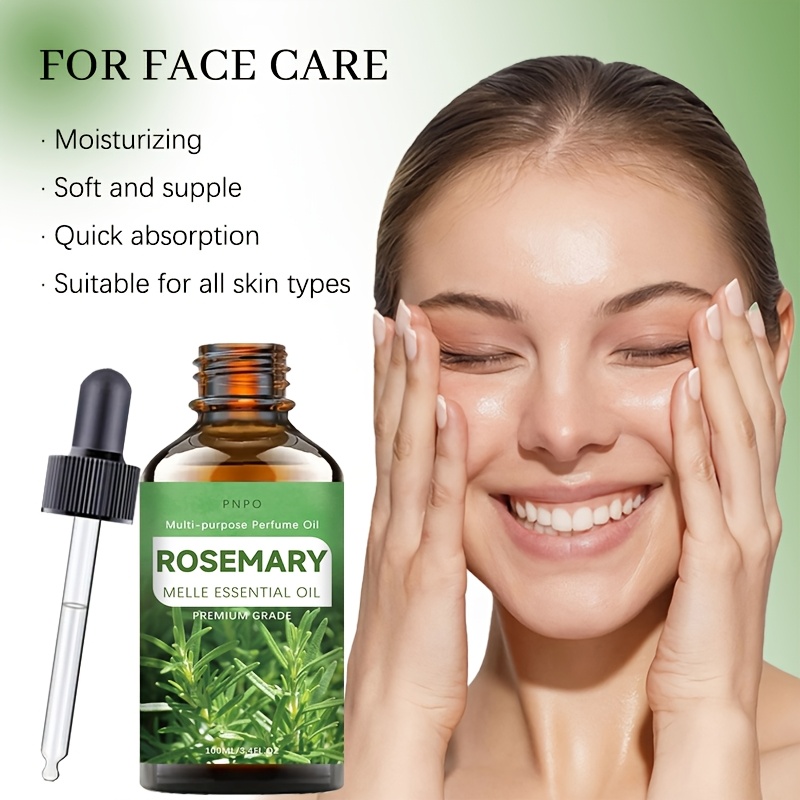 Premium Rosemary Essential Oil with Alcohol-Free Formula