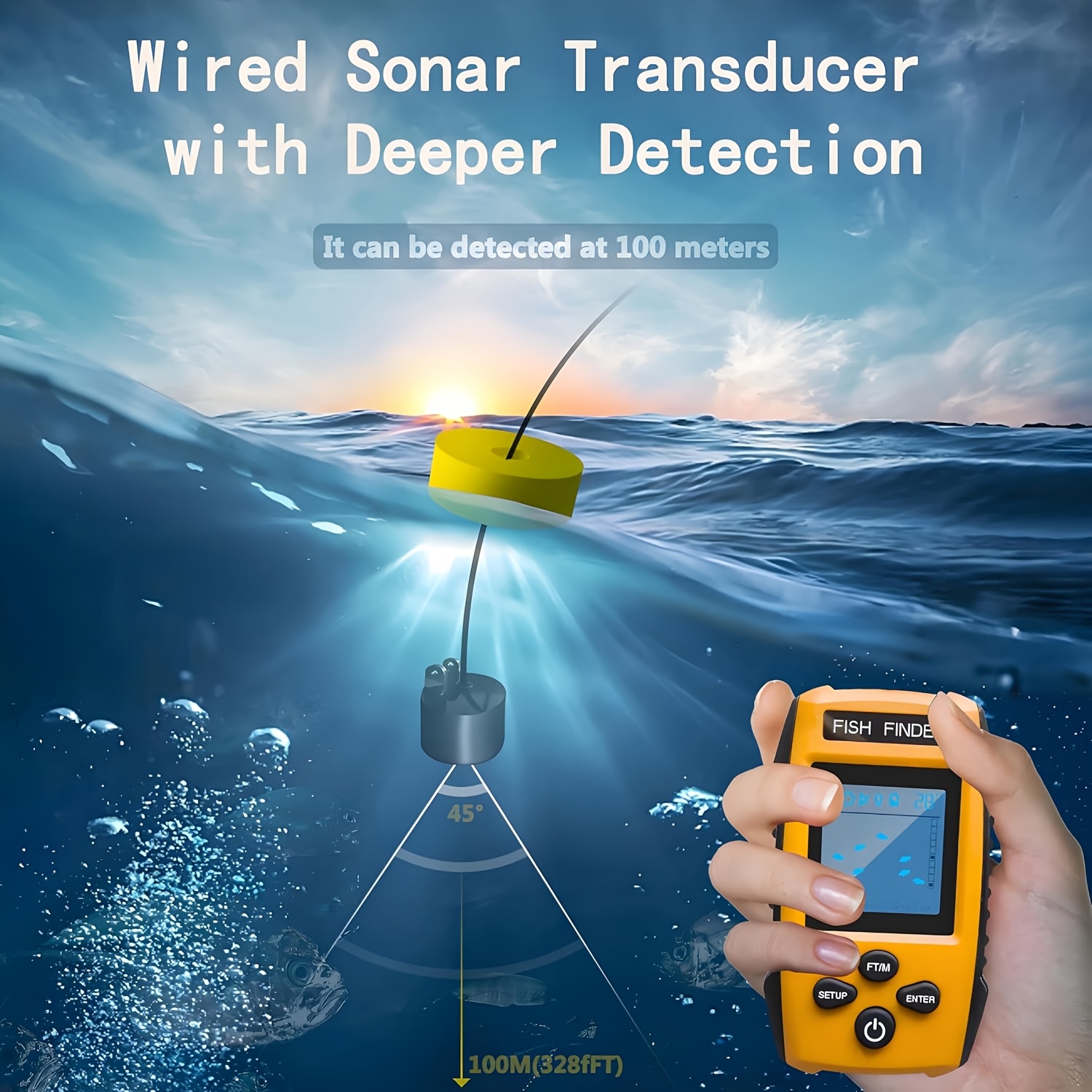 fish finders sold on Temu United States