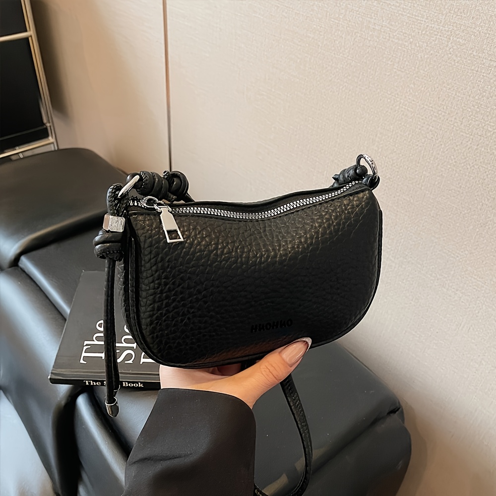 Women' Shoulder Bag Fashionable All-match Solid Color Korean Style Dopamine Exquisite Design Sense Casual Leisure Single Shoulder Bag