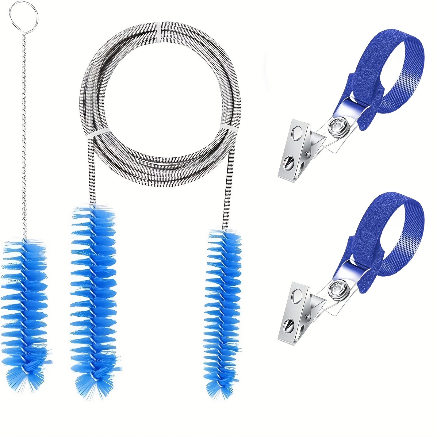 E-shop Set mit vier CPAP-Schlauchreinigungsbürsten, entwickelt für Standard-CPAP-Schläuche und Masken mit Durchmessern von 15 bis 22 mm
