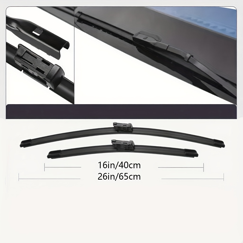 E-shop Autowischer Frontscheibenwischer 26"+16" für Hyundai Tucson L 2021-2023 mit Druckknopfarm, Auto-Zubehör