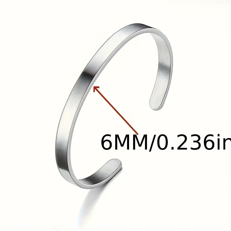 TEMU Bracciale a personalizzato per donna - /Data/Testo inciso, Acciaio inossidabile 316, Rivestito in oro 18K, Design elegante , Regalo , fidanzata,