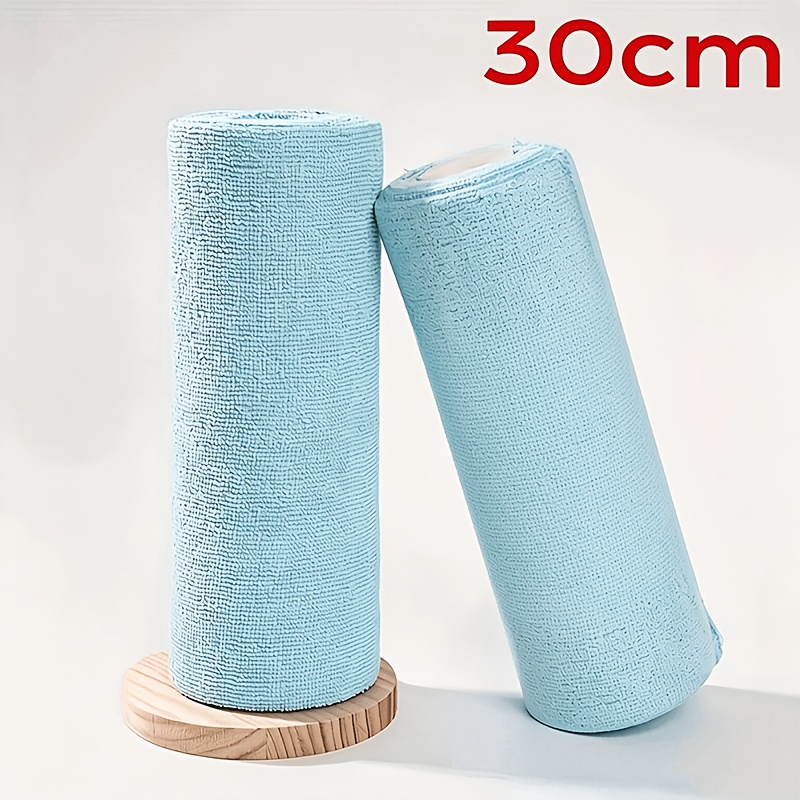 TEMU New Product , From Local Warehouse. 1 Roll Of 30cm Reusable Cleaning Cloth, Including Household Kitchen Towels, Car Cleaning Cloth, Rv Cleaning