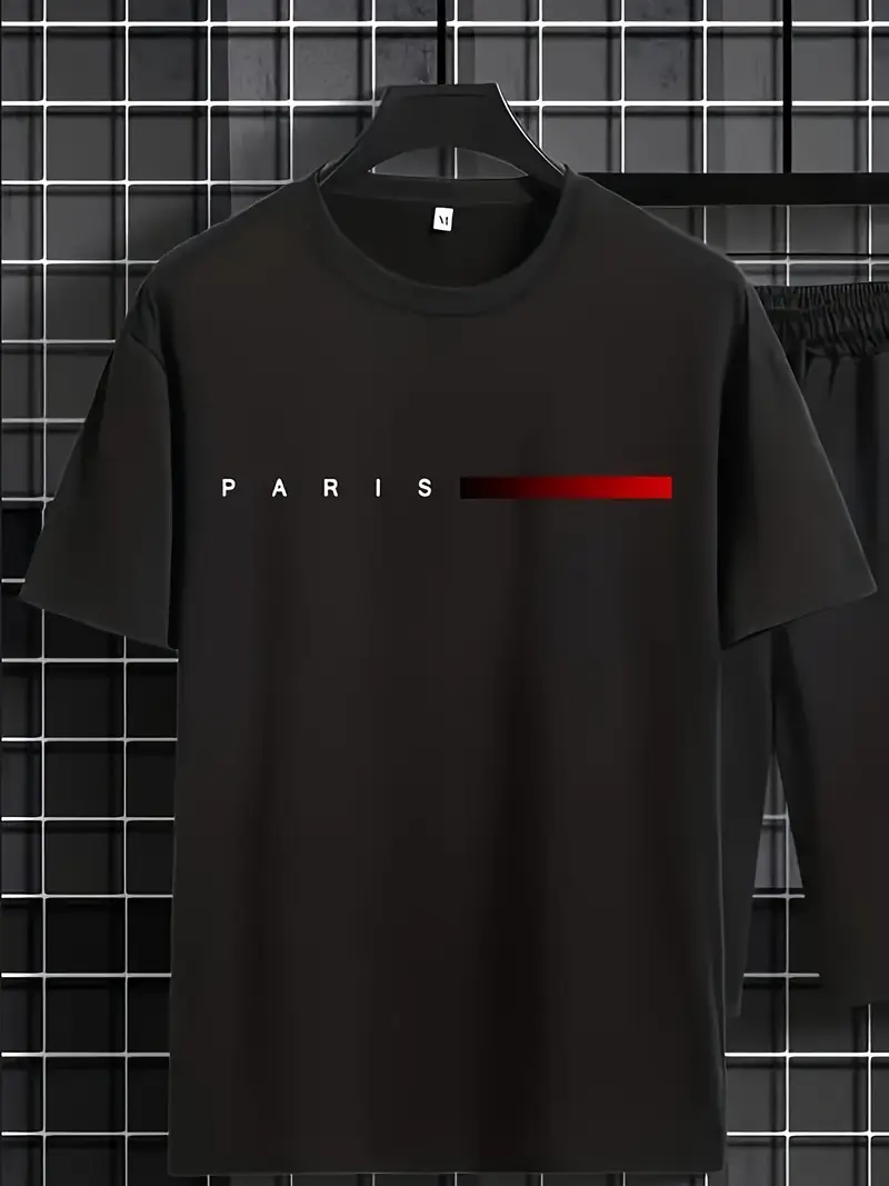 2 mens summer outfit set t s details 1
