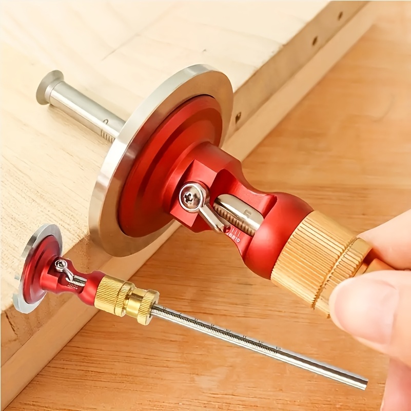 Single Piece Wheel Marking Tool, Woodworking Marking Gauge, Featuring A Newly Designed Movable Blade With 0.2 Mm Precision, Ideal For Marking In Woodworking Projects