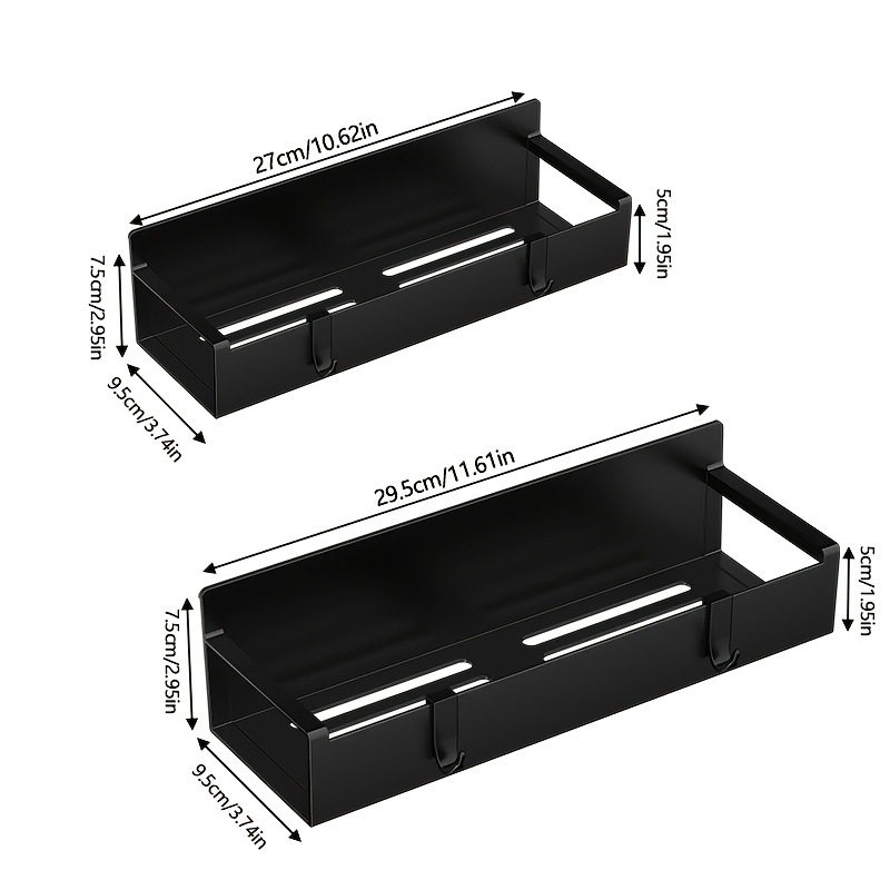 1/2 Magnetic Refrigerator Storage Rack, Strong Magnetic Organizer, Can Rack, Kitchen Spice And Utensil Storage Rack, Thickened Plastic Material