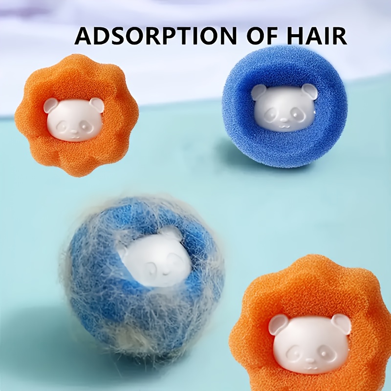 

6/12pcs Reusable Pet Hair Removal Laundry Balls, Non-electric Washable Fur And Lint , Home Accessory Washer And Dryer Cleaning Beads